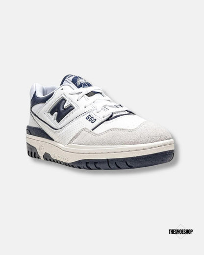 New Balance 550 White/Navy Blue