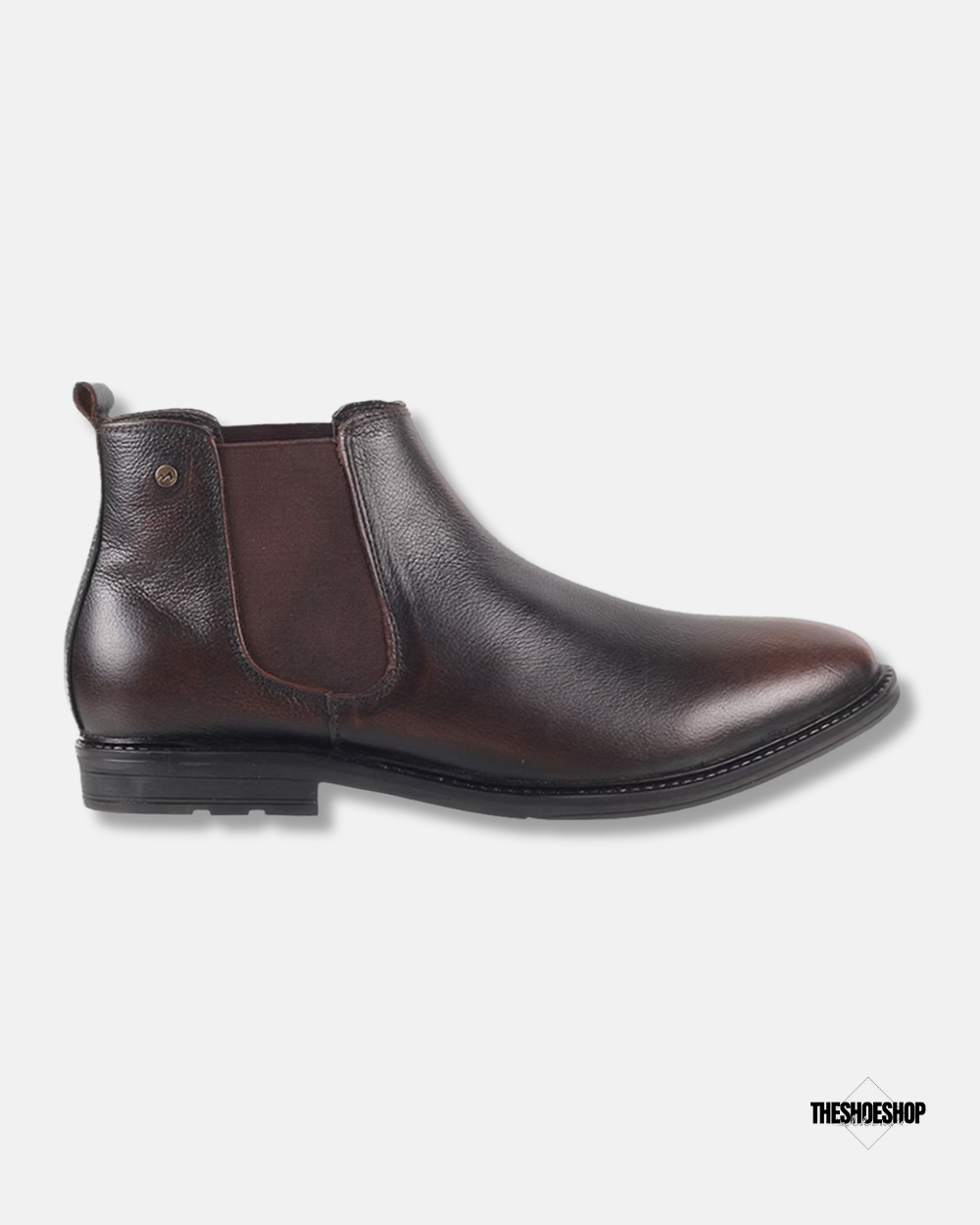 Metro Men Mid-Top Leather Chelsea Boots