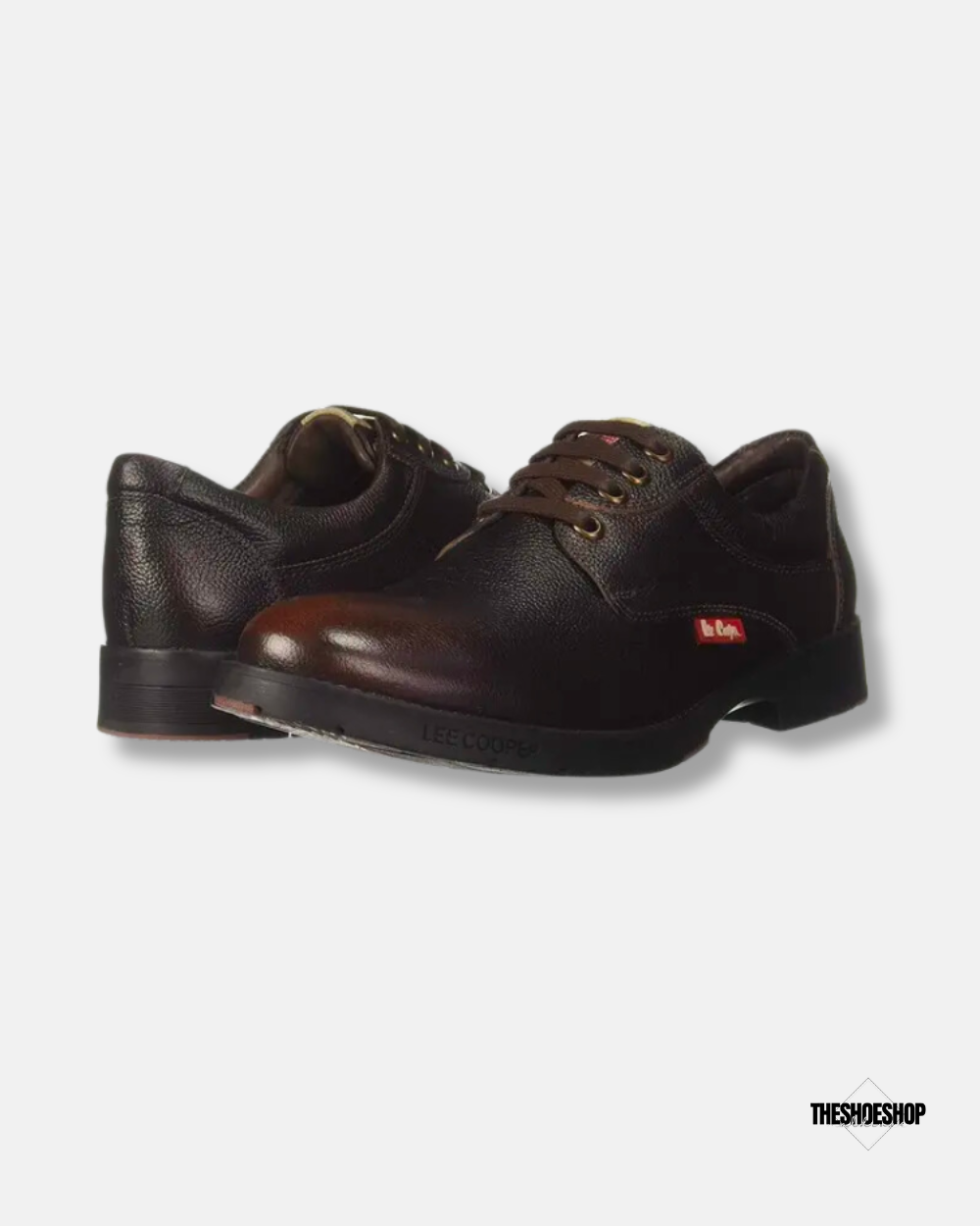 Lee Cooper Leather Regular Lace Up Mens Derby