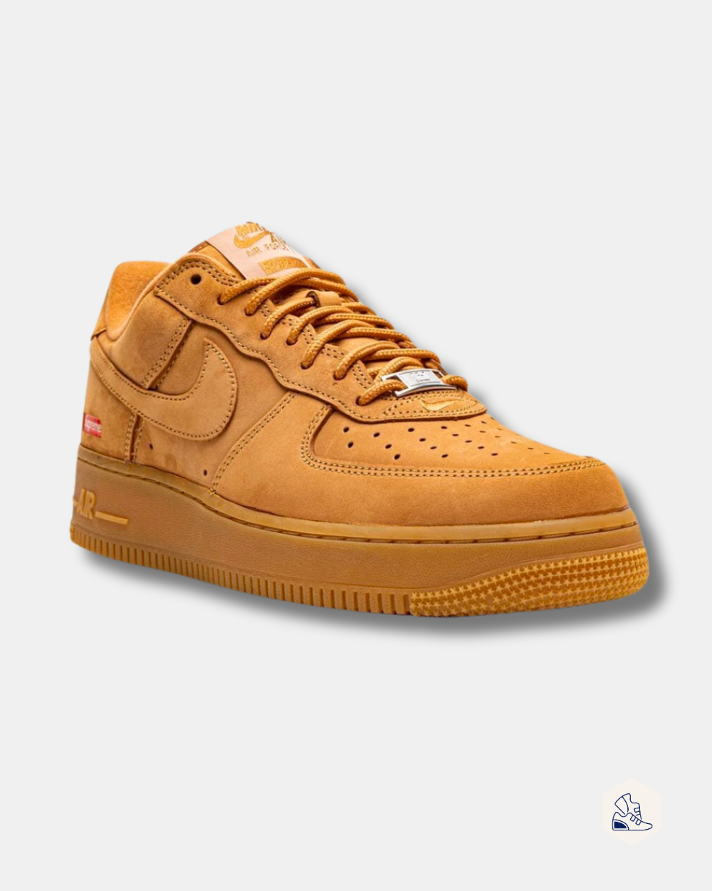 Nike x Supreme Air Force 1 Low "Mini Box Logo Wheat"