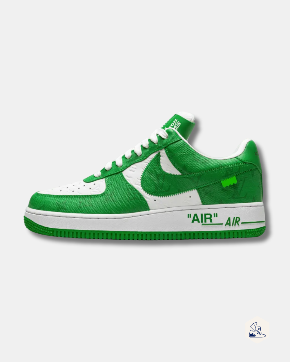 Nike Air Force 1 X Louis Vuitton Green