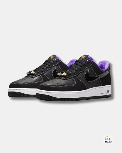 Nike Air Force 1 Low Black Violet