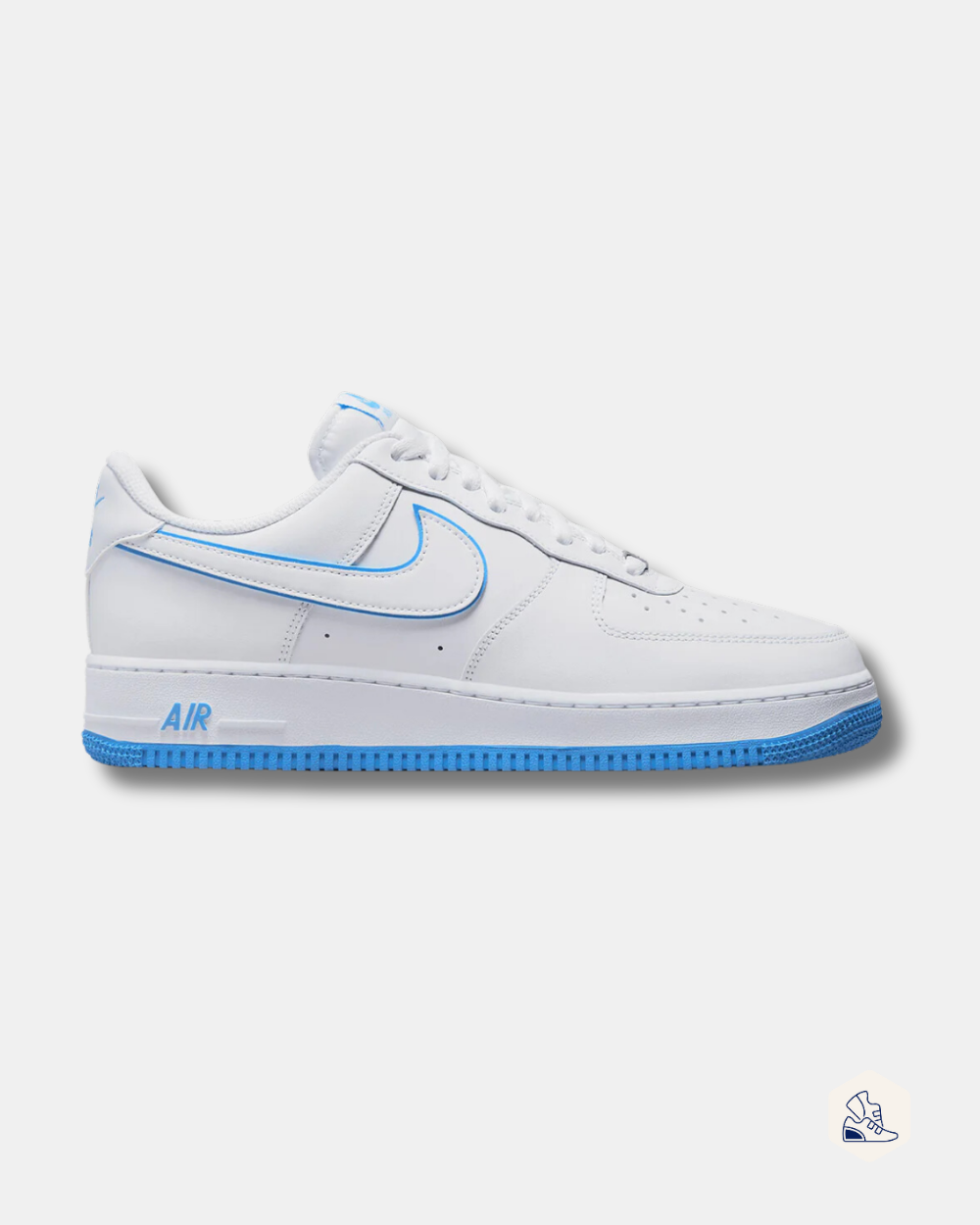 Nike Air Force 1 Low `07 "White University Blue"