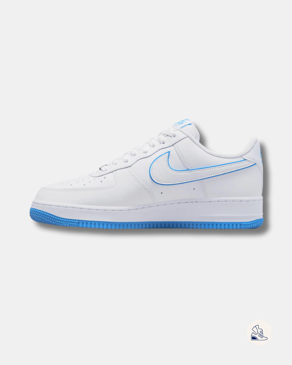 Nike Air Force 1 Low `07 "White University Blue"