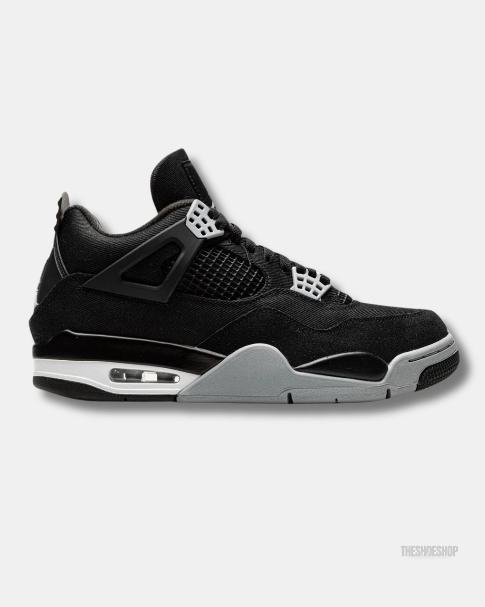 Air Jordan 4 "Black Canvas"